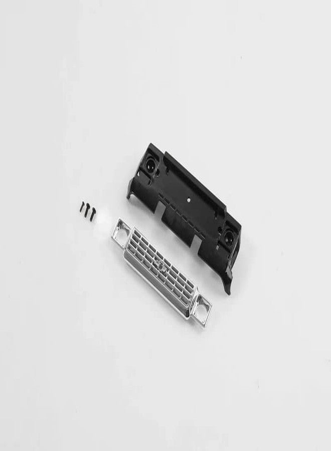 FMS FCX24 Rc Car Parts RC Crawler RC Trucks Parts Replacement Accessory for 1/24 K5 Blazer: Exhaustion Plate C (Black)